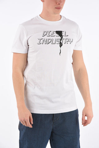 T-Shirt Girocollo T-DIEGO-J25 con Stampa Logo