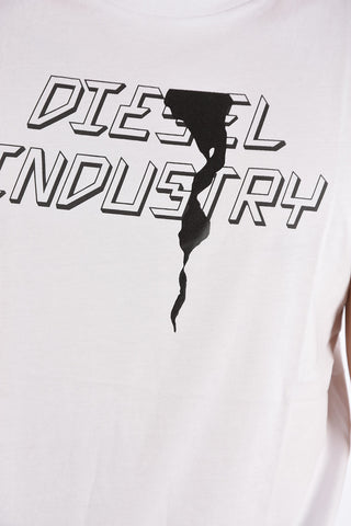T-Shirt Girocollo T-DIEGO-J25 con Stampa Logo