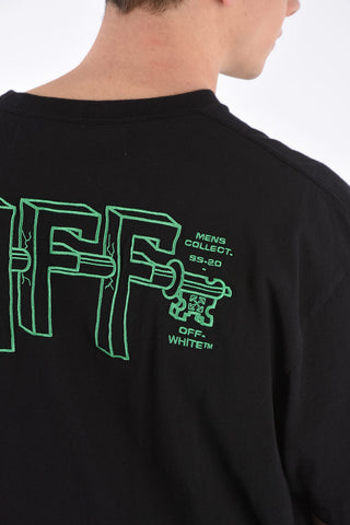Oversize Fit UNIVERSAL KEY Crewneck T-Shirt
