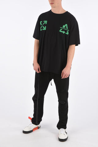 Oversize Fit UNIVERSAL KEY Crewneck T-Shirt