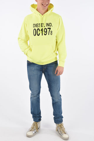 Felpa S-GIRK-HOOD con Stampa Logo