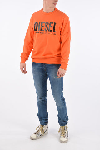 Logo Print S-GIR-DIVISION Crewneck Sweatshirt