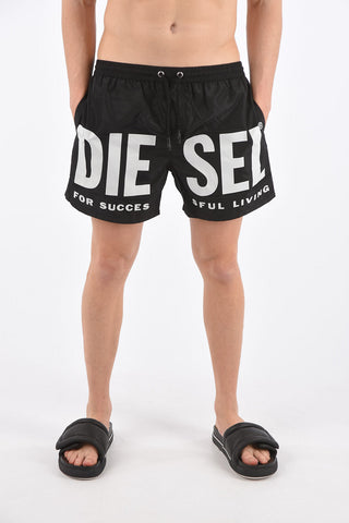 Logo Print Swim Shorts