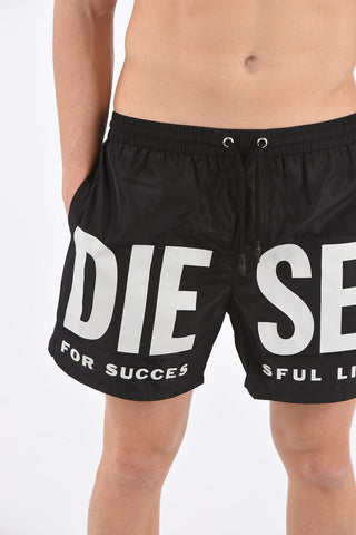 Logo Print Swim Shorts
