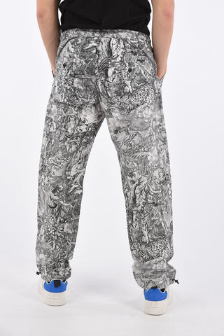 Pantalone P-TOLL-KAOS a fantasia con Elastico in Vita