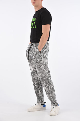 Pantalone P-TOLL-KAOS a fantasia con Elastico in Vita