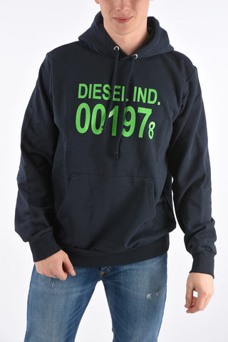 Felpa S-GIRK-HOOD con Stampa Logo