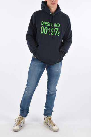 Felpa S-GIRK-HOOD con Stampa Logo
