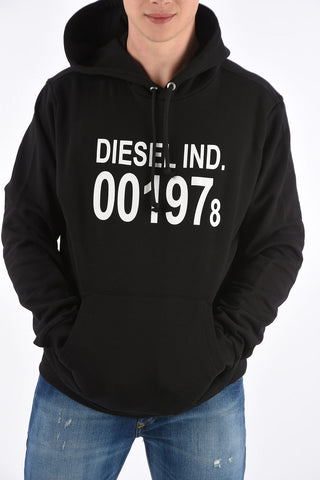 Logo Print S-GIRK-HOOD Sweatshirt