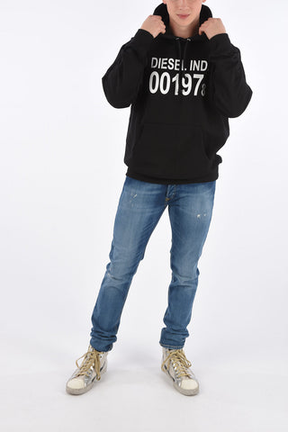 Logo Print S-GIRK-HOOD Sweatshirt