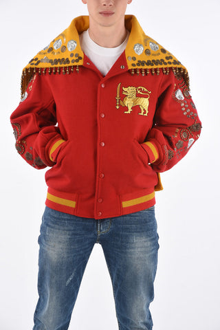 Bomber Varsity SRI LANKA con Ricami Gioiello