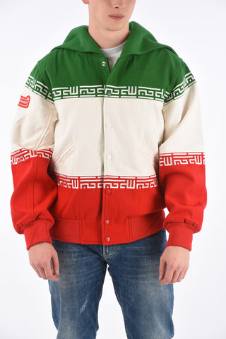Embroidered IRAN Varsity Bomber