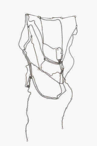 Body Chain in Argento