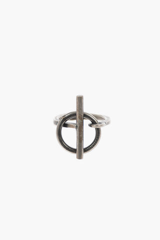 Silver Lock Ring
