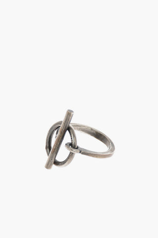 Silver Lock Ring