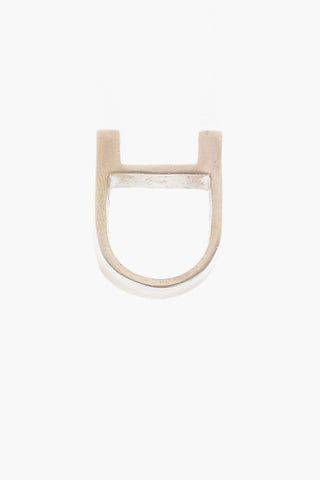 Silver Architectural Ring