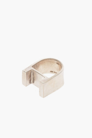 Silver Architectural Ring