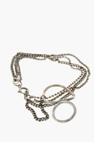 Silver Thumb Split Bracelet