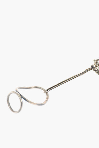 Bracciale Thumb Split in Argento