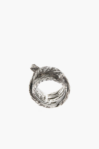 Silver MULTIPLE ROPE Ring