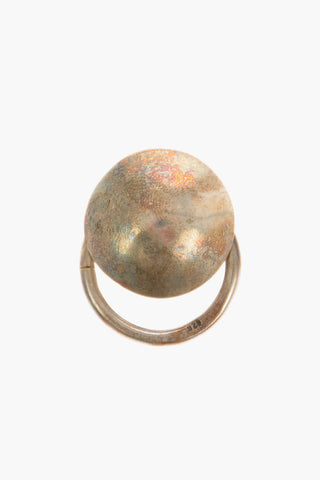 Silver LARGE BOMBE Ring