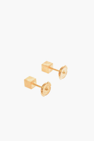 Silver BRANCH CUBE Earrings