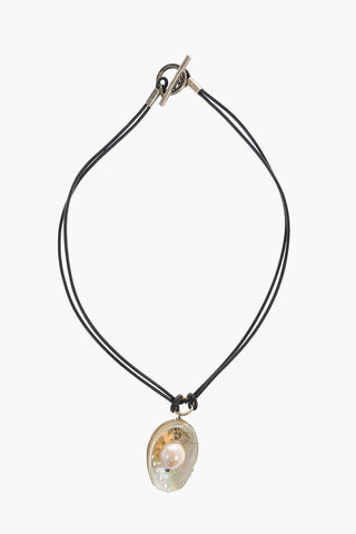 Leather Pendant Necklace