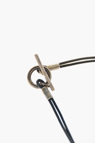 Leather Pendant Necklace