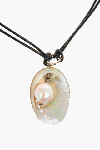 Leather Pendant Necklace