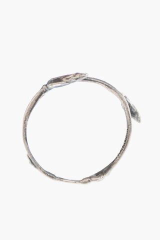 Silver DOUBLE BUD BRANCH Ring