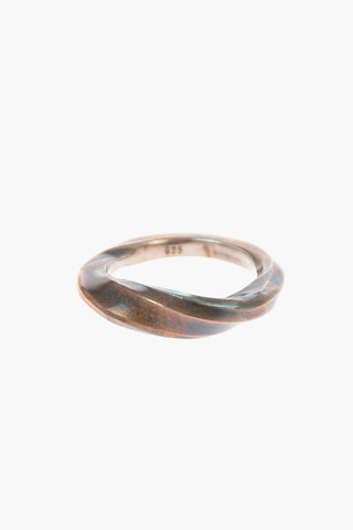 Silver Twisted Ring