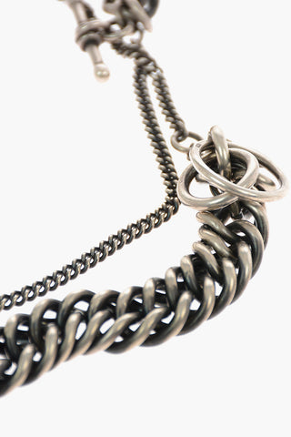 Silver Heavy Chain Necklace
