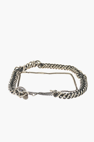 Silver Heavy Chain Necklace