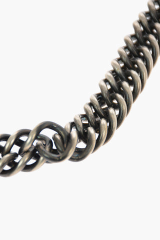 Silver Heavy Chain Necklace