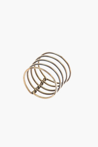 Silver Spiral Ring