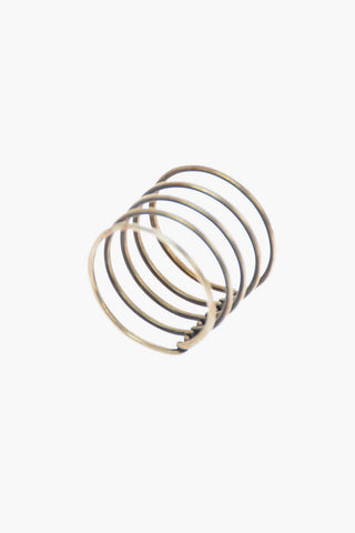 Silver Spiral Ring