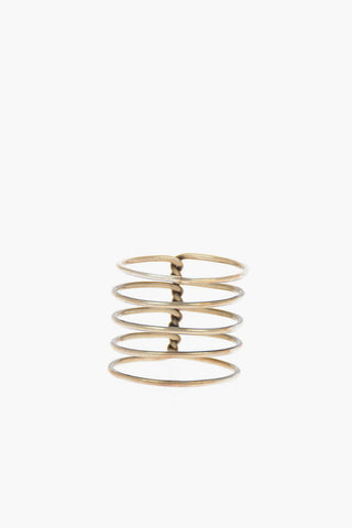 Silver Spiral Ring