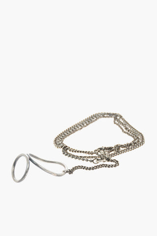 Silver Thumb Split Bracelet
