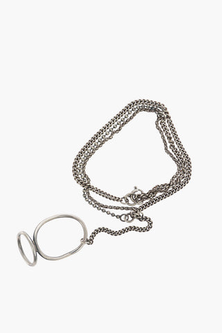 Silver Thumb Split Bracelet
