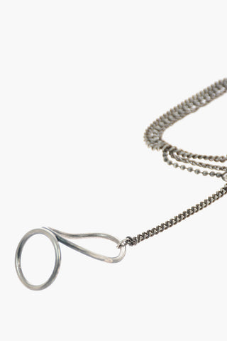 Silver Thumb Split Bracelet