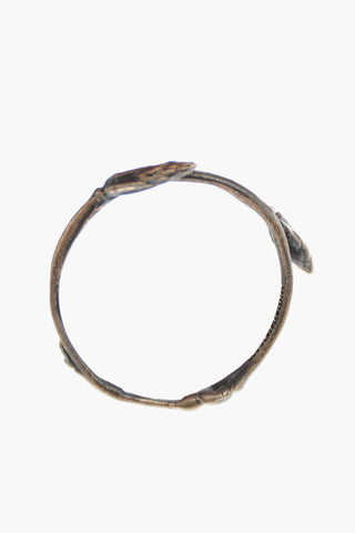 Silver DOUBLE BUD BRANCH Ring