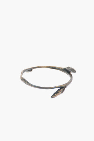 Silver DOUBLE BUD BRANCH Ring