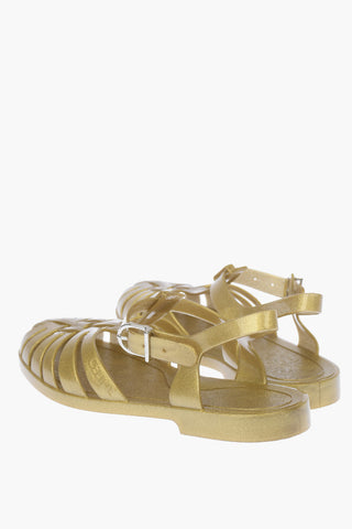 Glittery Rubber Beach Sandals