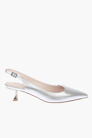 Slingbacks LOVE VIVIER in Pelle Metal 4cm