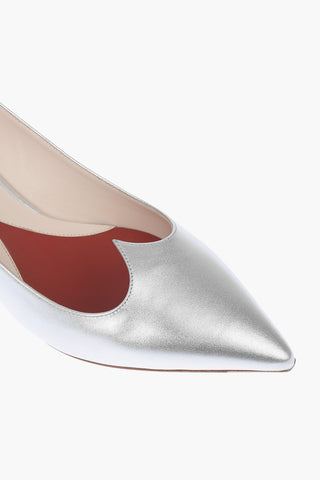 Slingbacks LOVE VIVIER in Pelle Metal 4cm