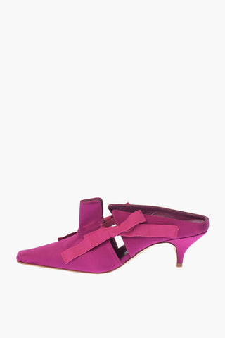Mules RUFFIO in Satin 6cm