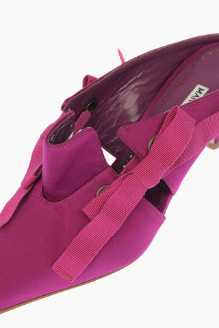Mules RUFFIO in Satin 6cm