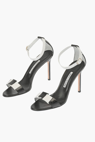 Two Tone Leather DARIUSHA Sandals 11cm
