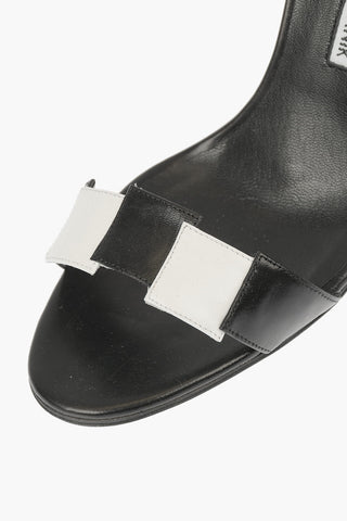 Two Tone Leather DARIUSHA Sandals 11cm