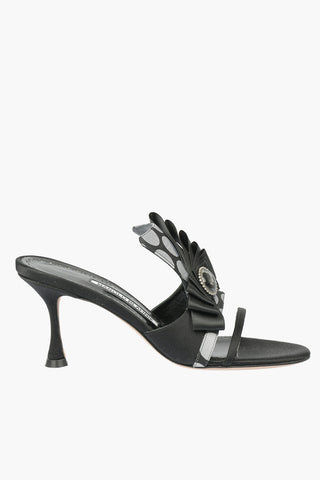 Jacquard PERVINKA Mules 8cm